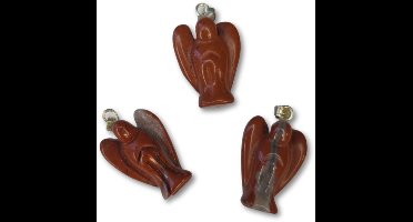 Ruben Robijn Engelen hanger 20 mm Jaspis rood