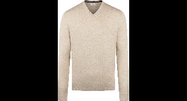McGregor Trui Merinowol V-Hals Sand - Maat XXL - Heren - Pullovers