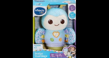 VTech Baby Bedtijd Vuurvliegje - Interactieve Knuffel - Nachtlampje - 50+ Melodietjes, Liedjes, Geluiden en Zinnetjes