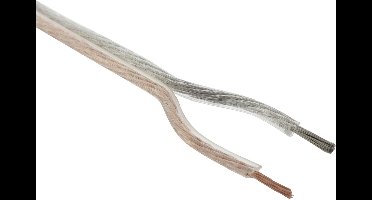 Q-Link luidsprekersnoer 2 x 1.5 mm 50 meter transparant