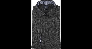 Olymp Luxor Overhemd Antraciet - Maat 43 - Heren - Overhemden Formeel