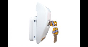 HEOSafe slot voor Buscamper schuifdeur of luiken Heosafe 1760 WIT (1 stuks)