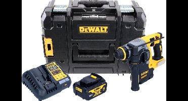 DeWalt DCH 273 M1 accu combihamer 18V 2.1J SDS-Plus Brushless + 1x accu 4.0Ah + lader + TSTAK