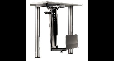 ROLINE PC houder draaibaar en uitschuifbaar, zwart