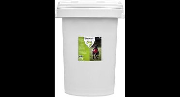 Excellent Voerton – Voer emmer vee – Bewaaremmer met draai sluiting – Wit – 52L