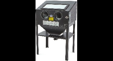 HBM SBC 220 Straalcabine - ZWART