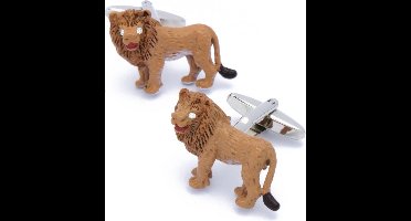 Manchetknopen - Leeuw Bruin