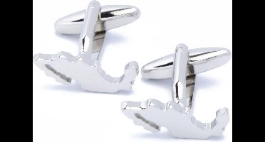 Manchetknopen - Mexico Kaart Outline