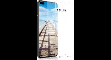 Ntech 2 Pack Geschikt voor Huawei P40 Screenprotector |Tempered glass