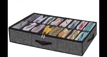 New Age Devi - Schoenopberger 12 vakken - Donker grijs