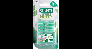 GUM Soft-Picks Comfort Flex Mint Large - 3 x 40 stuks - Voordeelverpakking