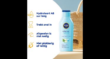 NIVEA Sun After Sun Hydrate Lotion - 6 x 400 ml - Voordeelverpakking