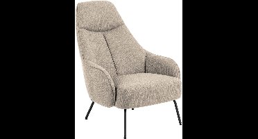 Giga Living Fauteuil Bertus - Stof - Beige - Zithoogte 40cm