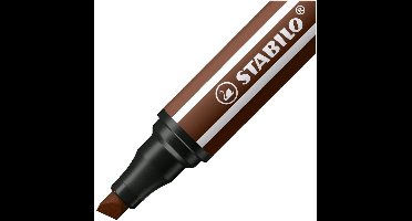 STABILO Pen 68 MAX - Viltstift Met Dikke Beitelpunt - Bruin