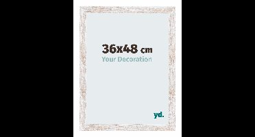Your Decoration - Fotolijst 36x48 cm - MDF - White Wash - Catania