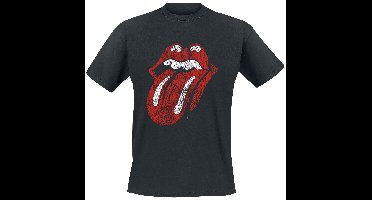 The Rolling Stones Classic Tongue Heren T-shirt - zwart - XXL