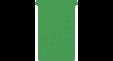 T-kaart djois formaat 4 107mm groen 100st | 5 stuks