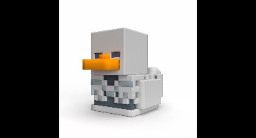 Numskull - Mini TUBBZ Badeend - Minecraft - Skelet (Badeen Editie) - 5cm