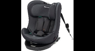 Bebeconfort EvolveFix i-Size - Autostoeltje - 360 graden - SPS - Tinted Black - Geboorte tot 12 jaar