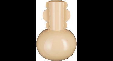 Mica Decorations Boyd Vaas - H36 x Ø25 cm - Metaal - Beige
