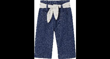 Vertbaudet Wijde babyjeans met knoopriem