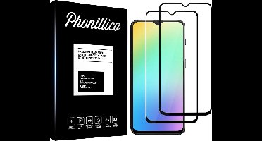 Screenprotector voor OnePlus 7 - 2 stuks Beschermglas van glas Transparante glazen schermbeschermfolie met zwarte randen