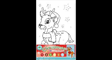 XMAS Canvas Schilderen op Nummer - Rendier