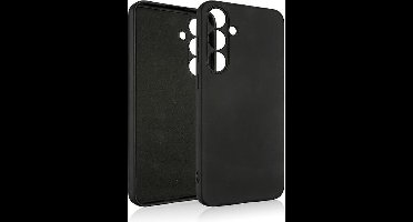 Beline Siliconen Hoesje Samsung S24+ S926 zwart/zwart