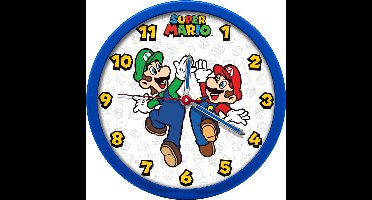 Super Mario Wandklok - 25 CM