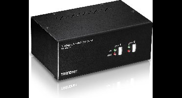 Trendnet TK-240DP KVM-switch Zwart
