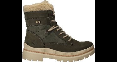 Remonte D0C77 54 Dames Veterboots - Groen - 40