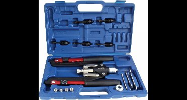 Blindklinkmoer tang set M4 t/m M10 - Popnagel tang - 14 dlg - Riveteertang - SATRA