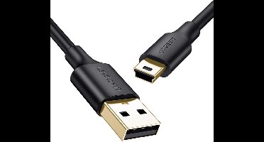 Ugreen - kabel - USB - mini USB - 480 - Mbps - 2 - m - zwart - (US132 - 30472)