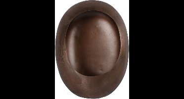 Non-branded Waxinelichthouder Eggy 34,5 Cm Staal Antiek/koper