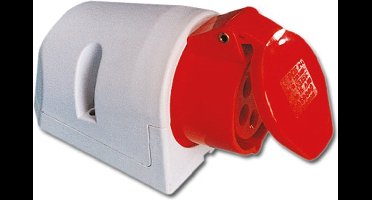 Showtec Showtec CEE 3-polige female wandcontactdoos blauw, 240V/16A Home entertainment - Accessoires