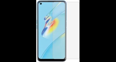 LuxeBass Screenprotector geschikt voor OPPO A54 - glas scherm - bescherming