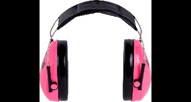 Gehoorkap 3M Peltor KID neonroze met hoofdband - voor kids