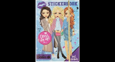 Besties Dress Me Up Stickerboek Neon A4 - 10 Vellen