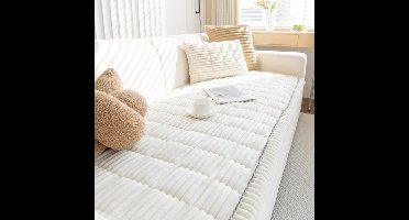 Dikke bankhoes - Wasbaar - Zachte corduroy universele bankhoes, 2-, 3-, 4-zits, antislip bankhoes, gezellige bankhoes, bankspreien, meubelbeschermer voor de woonkamer(70*150cm)