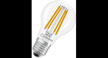Ledvance LED Classic A60 Filament Lamp E27 - 11W 1521lm 2700K 230V - Ø60mm - Geschikt voor woonkamer, eetkamer, grote armaturen