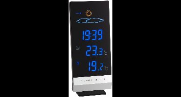 TFA-Dostmann 35.1093 digitale weerstation Zwart, Zilver