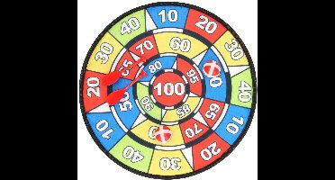 Dartspel Klittenband, 36cm
