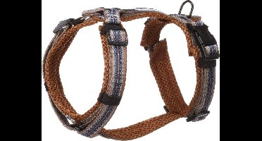 Hond Harnas Y-vorm Ubud Zwart XS 28-52cm 32-50cm 15mm