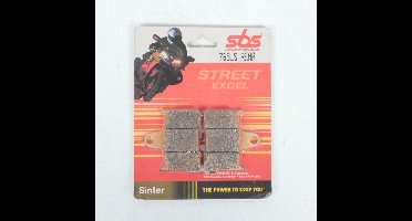 Plaquette de frein SBS pour Moto MZ 1000 SF 2005 à 2006 AR Neuf