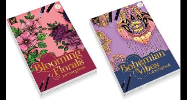 Craft ID Volwassenen kleurboek A4 20 vel