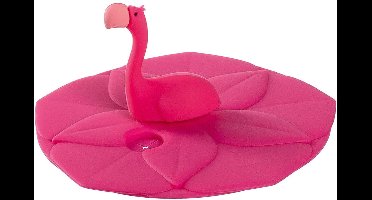 Leonardo - BAMBINI Drinkglas Deksel Flamingo Roze