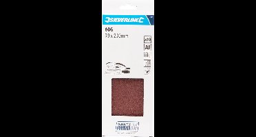 Silverline Schuurvellen - Aluminiumoxide - Korrel 60 - 95 x 230 mm - 10 stuks