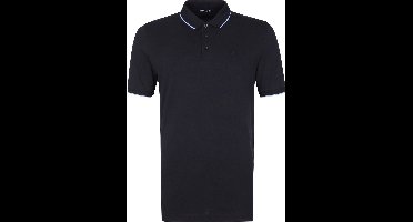 Suitable Polo Tip Ferry Donkerblauw (navy) Blauw - Maat XL - Heren - Polo shirt Heren met Korte mouw