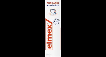 Elmex Anti-Cariës Mentholvrij Tandpasta – 6 x 75 ml - Voordeelverpakking