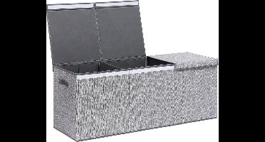 Speelgoedkist - Speelgoedkast - Dekenkist - Grijs